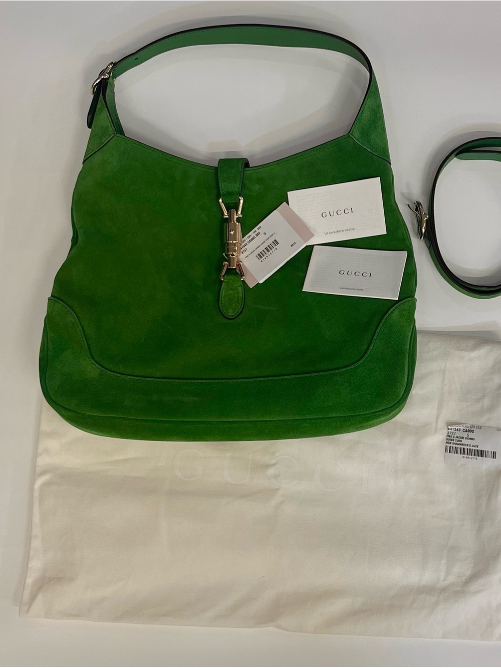 JACKIE GIORNO SUEDE
HANDBAG